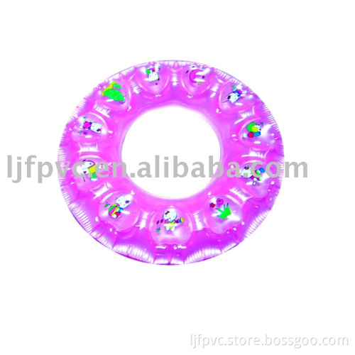 PVC inflatable swim ring and armband